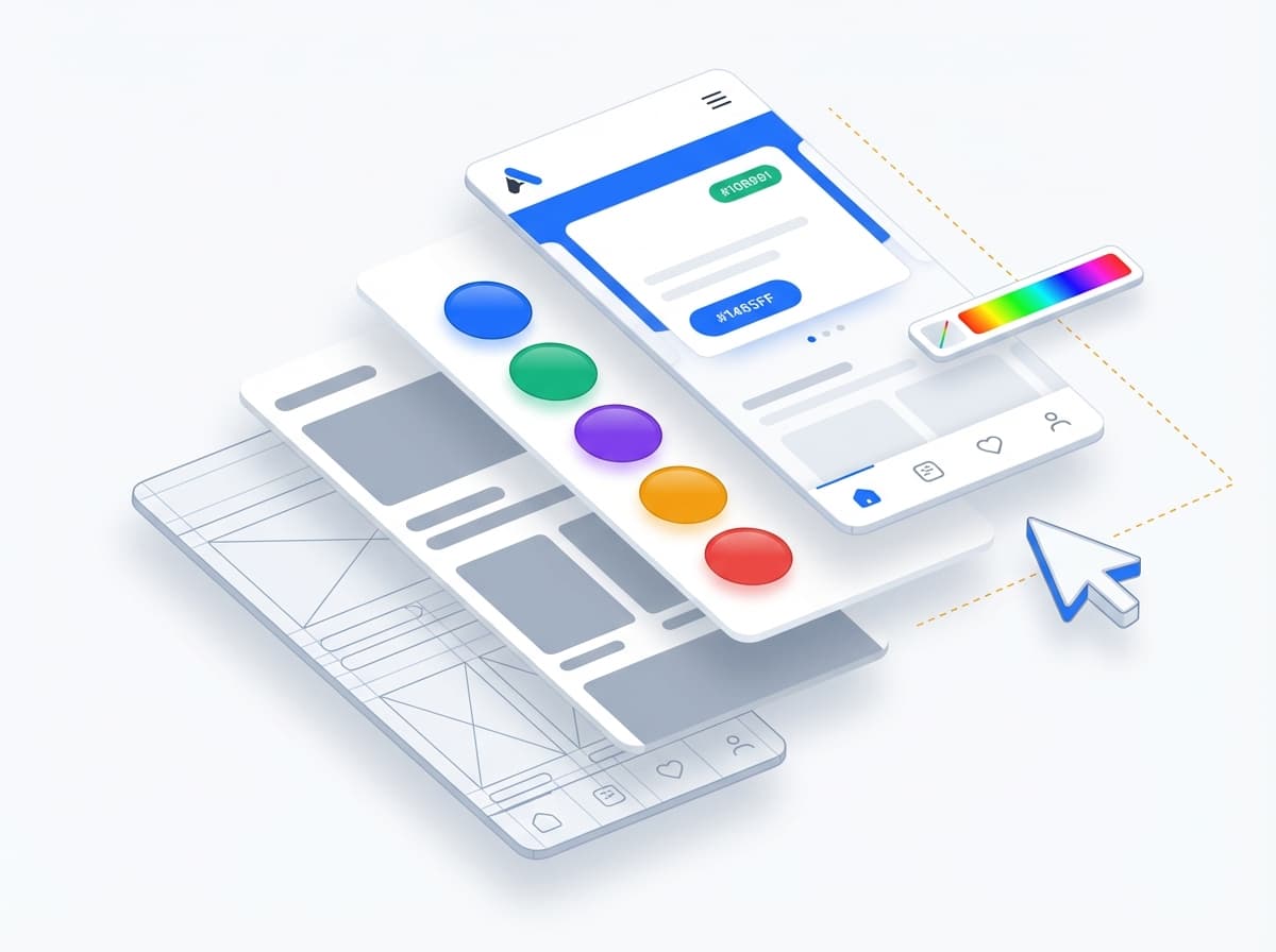 UI/UX Design illustration