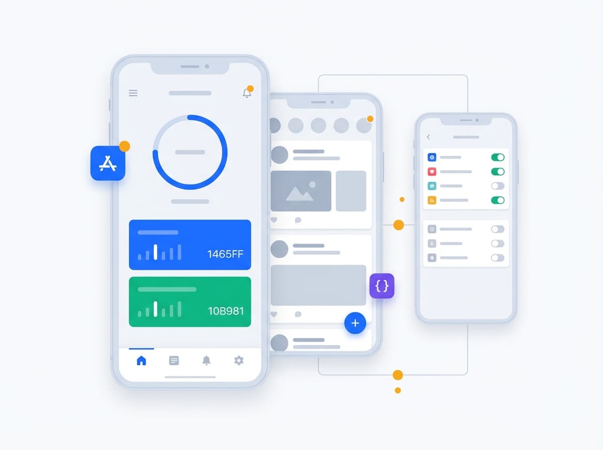 Mobile App Development illustration