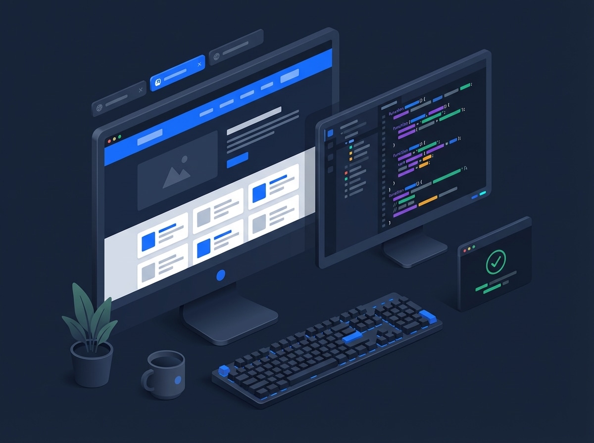 Web Development illustration